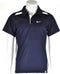 Nike - Club Short Sleeve Polo - Poloshirts - 152 - 158 - Navy/Wit