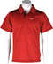 Nike Club Short Sleeve Polo - Sportpolo - Kinderen - Maat 140 - 152 - Rood;Zwart