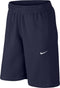 Nike - Club Short Swoosh - Blauw - Maat S