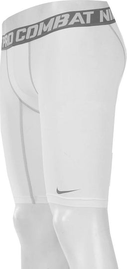 Nike Core Compression 9 - Sportbroek - Heren - Wit - Maat XXL