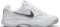 Nike Court Lite Tennisschoenen - Maat 40.5 - Vrouwen - wit/zilver