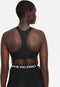 Nike - Dri-FIT Swoosh Futura Bra - Dames Sportbra-L