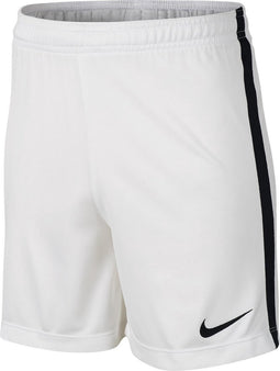 Nike Dry Academy Short Knit Junior - Voetbalbroek - Kids - White/White/Black/Black - Maat L
