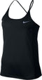 Nike Dry Miler Tank - Sporttop - Dames - Maat L - Black/Black/(Reflective Silv)