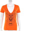 Nike - Dutch Womens V-neck Tee - Nike Damesshirts - S - Oranje