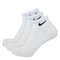 Nike Everyday Cushion Ankle Sokken Sokken (regular) - Maat 38-42 - Unisex - wit/zwart