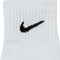 Nike Everyday Cushion Ankle Sokken Sokken (regular) - Maat 38-42 - Unisex - wit/zwart