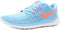 Nike Free 5.0 Blauwe Dames Sneakers - Hardloopschoen - Fitnessschoen Maat : 35.5