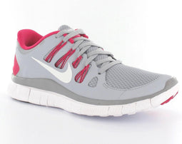 Nike Free 5.0+ - Hardloopschoenen - Dames - Maat 36,5 - Grijs;Roze;Wit