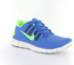 Nike Free 5.0+ - Hardloopschoenen - Dames - Maat 36 - Blauw;Fluor Geel
