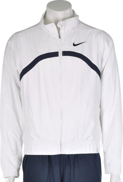 Nike Girls Border Woven Warm Up - Trainingspak - Kinderen - Maat 158 - 170 - Wit;Navy