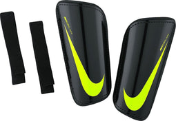 Nike Hard Shell Slip-In scheenbeschermers ScheenbeschermerVolwassenen - zwart/geel Maat L