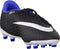 Nike Hypervenom Phelon III FG Voetbalschoenen - Maat 38.5 - Unisex - zwart/wit/blauw