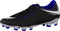 Nike Hypervenomx Phelon III FG Voetbalschoenen Heren Voetbalschoenen - Maat 44.5 - Mannen - zwart/wit/blauw
