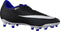 Nike Hypervenomx Phelon III FG Voetbalschoenen Heren Voetbalschoenen - Maat 44.5 - Mannen - zwart/wit/blauw