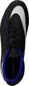 Nike Hypervenomx Phelon III FG Voetbalschoenen Heren Voetbalschoenen - Maat 44.5 - Mannen - zwart/wit/blauw