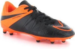 Nike Junior Hypervenom Phelon II TC FG - Voetbalschoenen - Kinderen - Maat 35.5 - Zwart