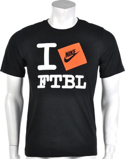 Nike Love Football Men's T - Sportshirt - Heren - Maat XL - Zwart;Oranje;Wit