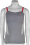 Nike - Maria FO Open Tank Youth - Tennis Kinder Top - 128 - 140 - Grijs/Roze