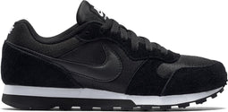 Nike Md Runner 2 Dames Sneakers - Black/Black-White - Maat 38