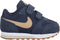 Nike MD Runner 2 (TDV) Sneakers - Maat 22 - Unisex - blauw/beige