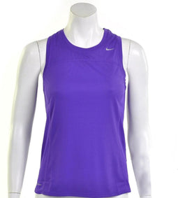 Nike Miler Sleeveless - Sporttop - Dames - Maat L - Paars