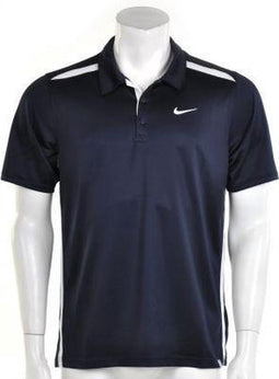 Nike N.E.T. UV Polo - Sportpolo - Heren - Maat S - Donker Navy