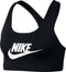 Nike Nike Swoosh Futura Bra Sportbeha Dames - Black/(White)