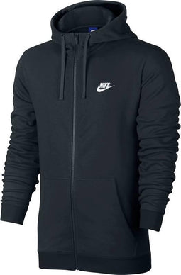 Nike Nsw Club Hoodie Fz Ft Vest Heren - Zwart