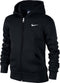 Nike NSW Hoodie Ya76 FZ Sportvest Kinderen - Zwart