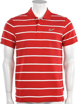 Nike - Polo Athletic Dept Club Pique - Polo Shirt - S - Rood/Wit