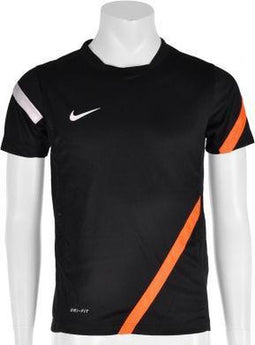 Nike Premier Short Sleeve Training Top 1 - Sportshirt - Kinderen - Maat 152 - 158 - Zwart;Oranje;Wit