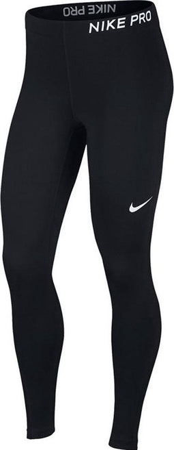 Nike Pro Tight Sportlegging Vrouwen - Black/Black/(White)