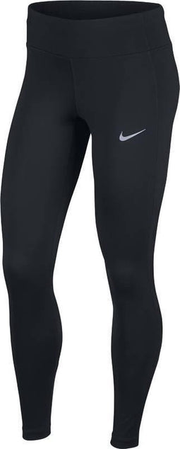 Nike Racer Tight Sportlegging Dames - Black/Black/(Reflective Silv)