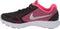 Nike Revolution 3 (GS) Sportschoenen - Maat 37.5 - Unisex - zwart/roze/zilver