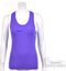 Nike - Slim Sculpt Sleeveless Baselayer - Nike Trainingsshirt - XL - Paars