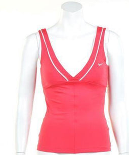 Nike Smash Classic Tank - Sporttop - Dames - Maat XS - Roze;Wit