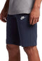 Nike Sportswear Club Short Jersey Sportshort Heren - Obsidian/White