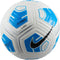 Nike Strike voetbal wit blauw