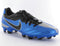 Nike T90 Strike IV FG - Veldvoetbalschoenen - Volwassenen - Maat 40.5 - Blauw/ Zwart/ Zilver