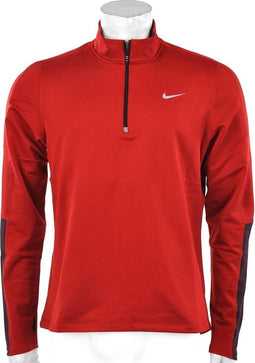 Nike Thermal Half Zip - Sportshirt - Heren - Maat XXL - Rood