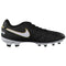 Nike Tiempo Genio II Leather FG Voetbalschoenen - Maat 45 - Mannen - zwart/wit/goud
