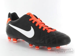Nike - Tiempo Legend IV Elite - Nike Tiempo Legend - 40,5 - Zwart/Wit/FluorOranje