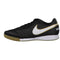 Nike TiempoX Genio II Leather IC Voetbalschoenen - Maat 45 - Mannen - zwart/wit/goud