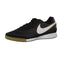 Nike TiempoX Genio II Leather IC Voetbalschoenen - Maat 45 - Mannen - zwart/wit/goud