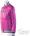 Nike Varsity Satin Jacket - Jas - Kinderen - Maat 152 - 158 - Paars;Donker Paars;Wit
