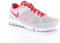 Nike - Wmns Flex Run - Dames Flex - 38,5 - LichtGrijs/Rood/FluorRoze