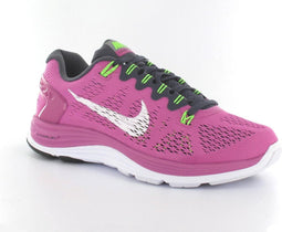 Nike Women's Lunarglide+ 5 - Hardloopschoenen - Dames - Maat 44 - Roze;Wit;Groen