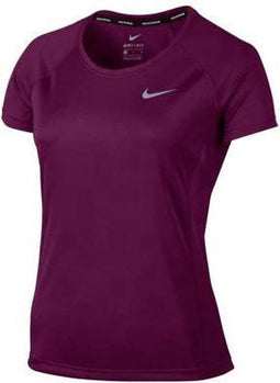Nike - Womens Dry Miler Top Crew - Dames - maat L