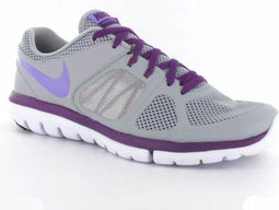 Nike Womens Flex 2014 Run - Hardloopschoenen - Dames - Maat 37,5 - Grijs;Paars